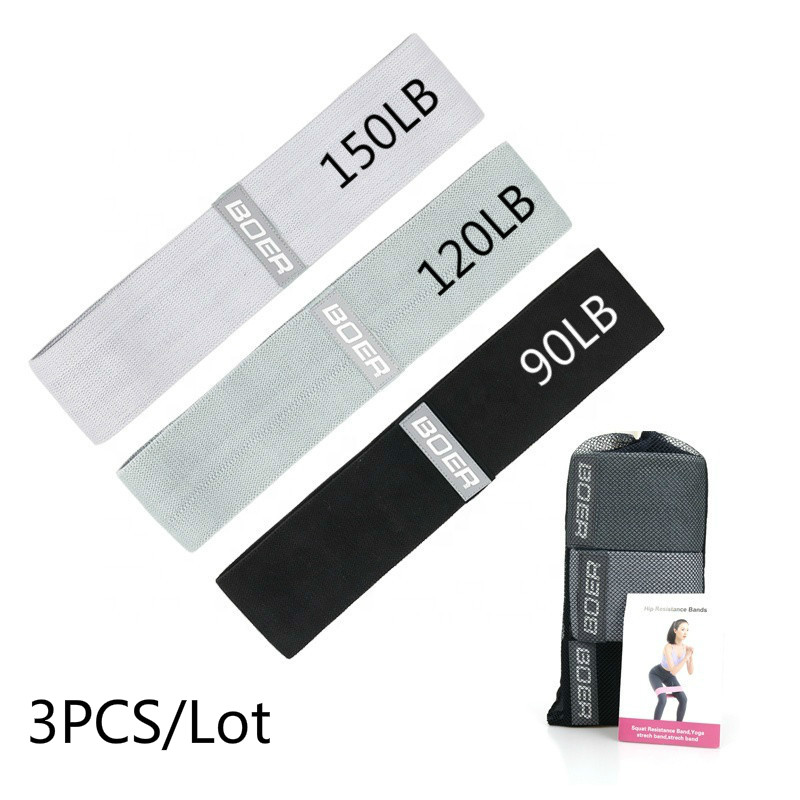 3PCS Women Men Fabric Resistan - Yoga Fitness Resistance Band review and price