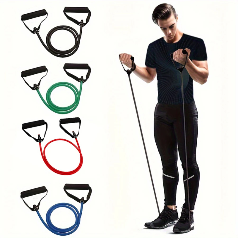 1pc 4-Level Resistance Bands w - Yoga Fitness Resistance Band review and price