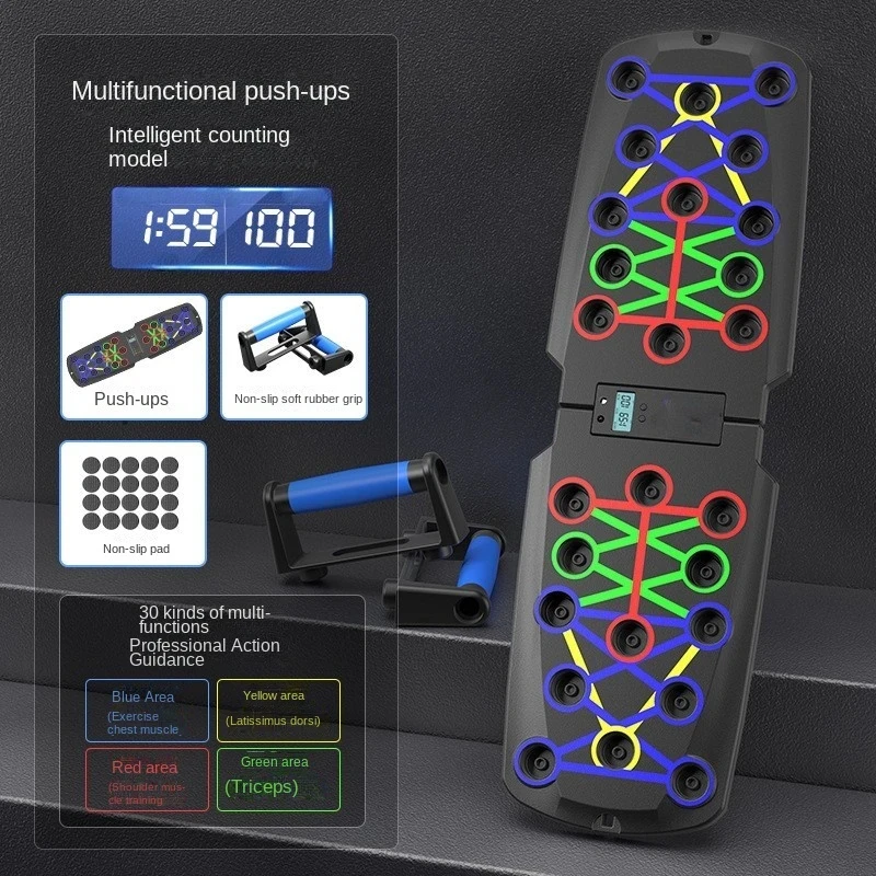 Push-up Board Set Portable Mul - Push Up Board review and price