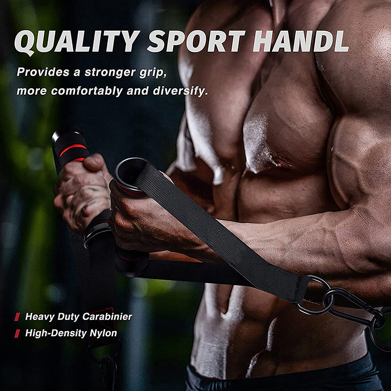 Heavy Duty Cable Machine Handl - Yoga Fitness Resistance Band review and price