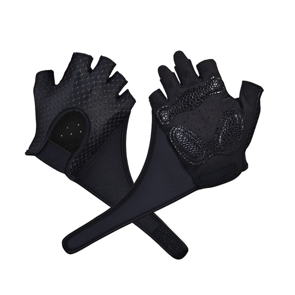 1Pair Fitness Gloves Half Fing - Yoga Fitness Training review and price