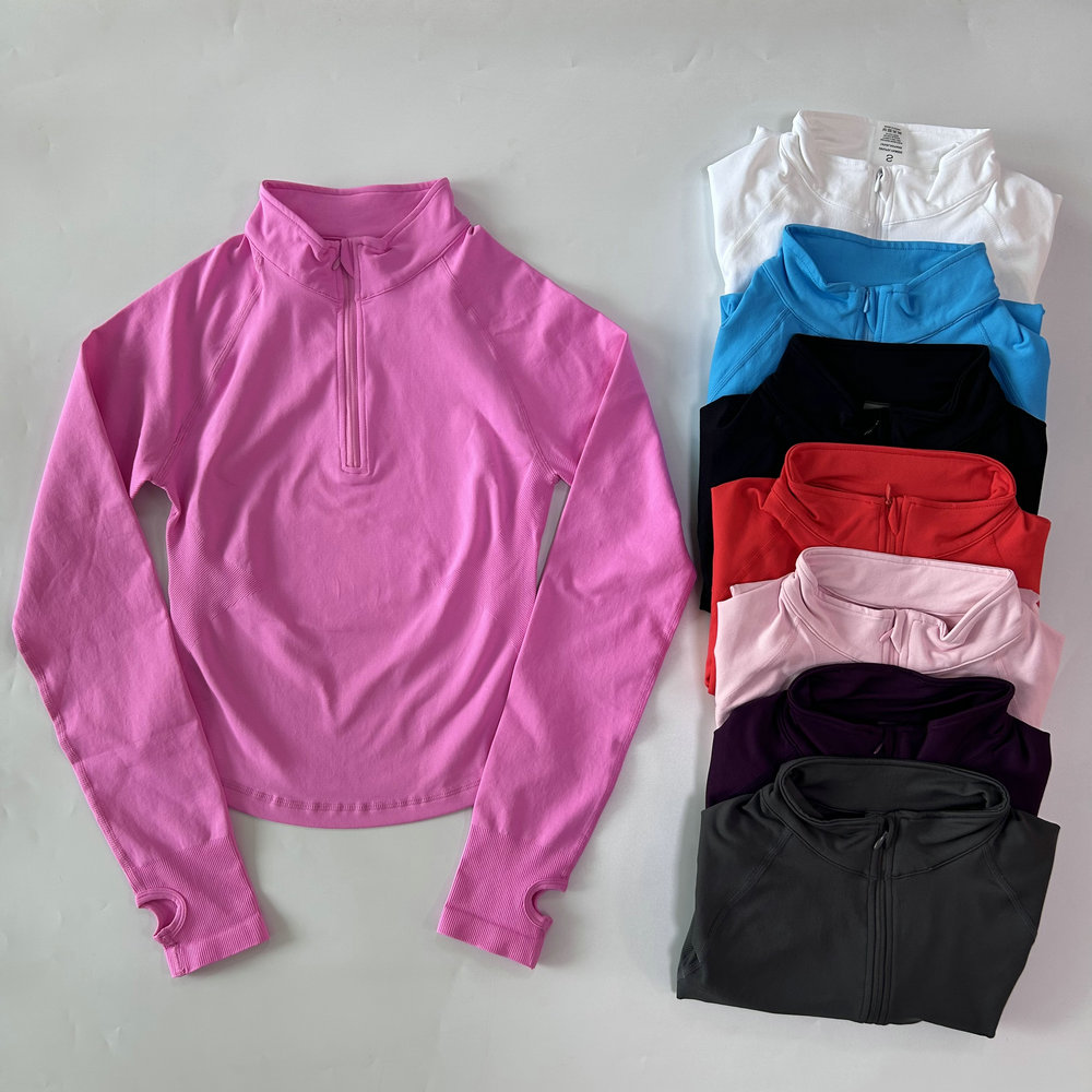 No Logo Yoga Jacket With Half  - Yoga Of Fitness review and price