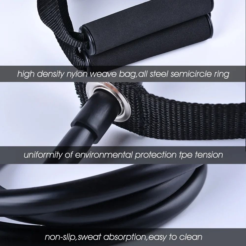 With Handles Resistance Bands  - Yoga Fitness Resistance Band review and price