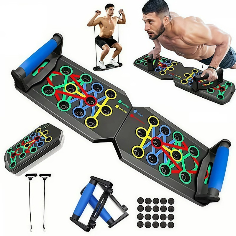 Foldable Push Up Board with Re - Push Up Board review and price