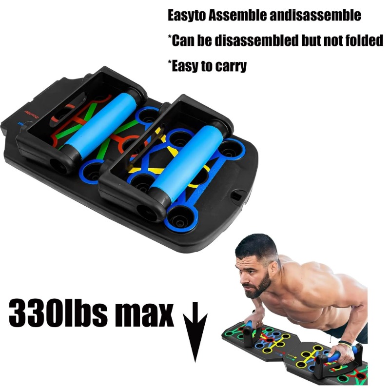 Foldable Push Up Board with Re - Push Up Board review and price