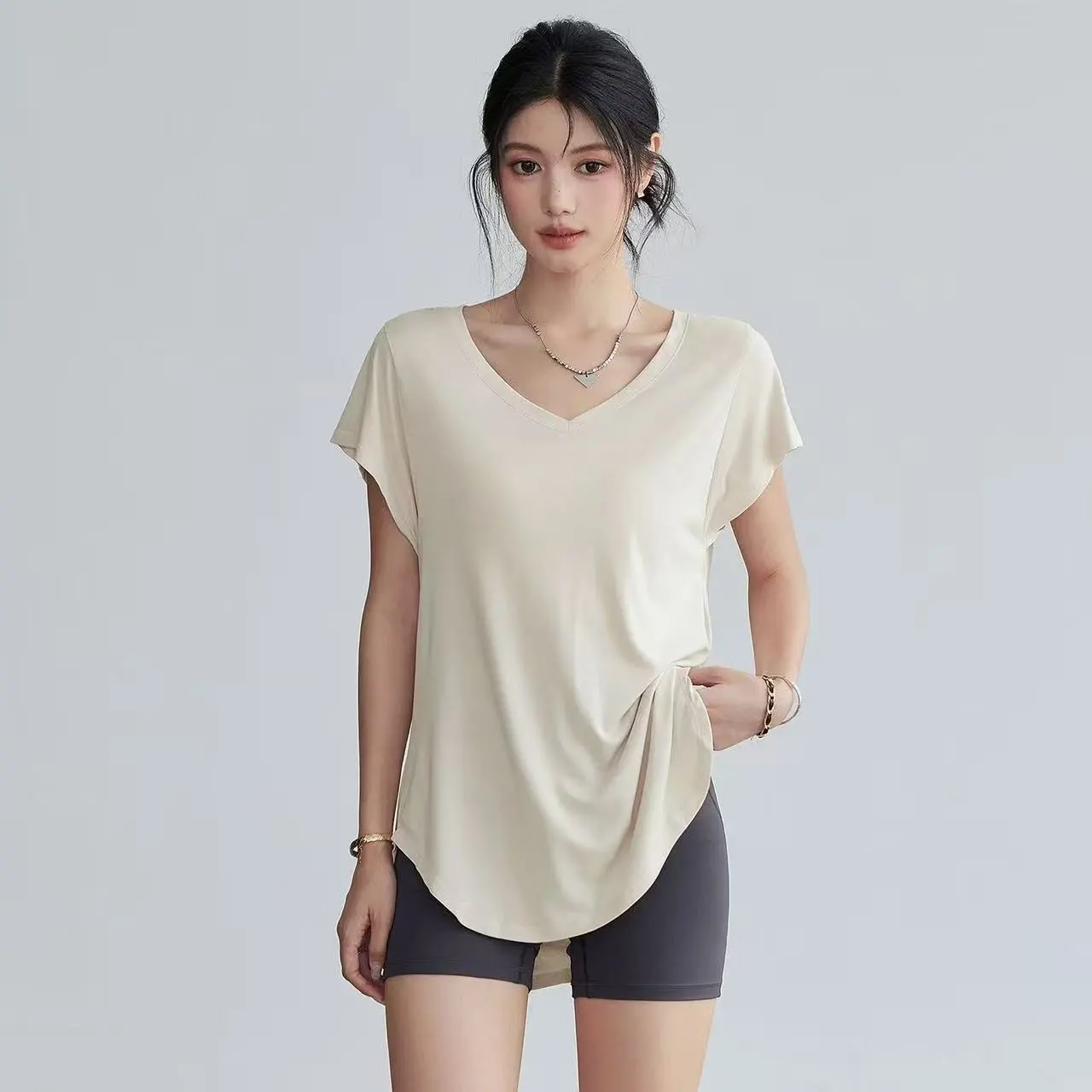 Women's Slimming Round Neck Yo - Yoga Fitness Training review and price